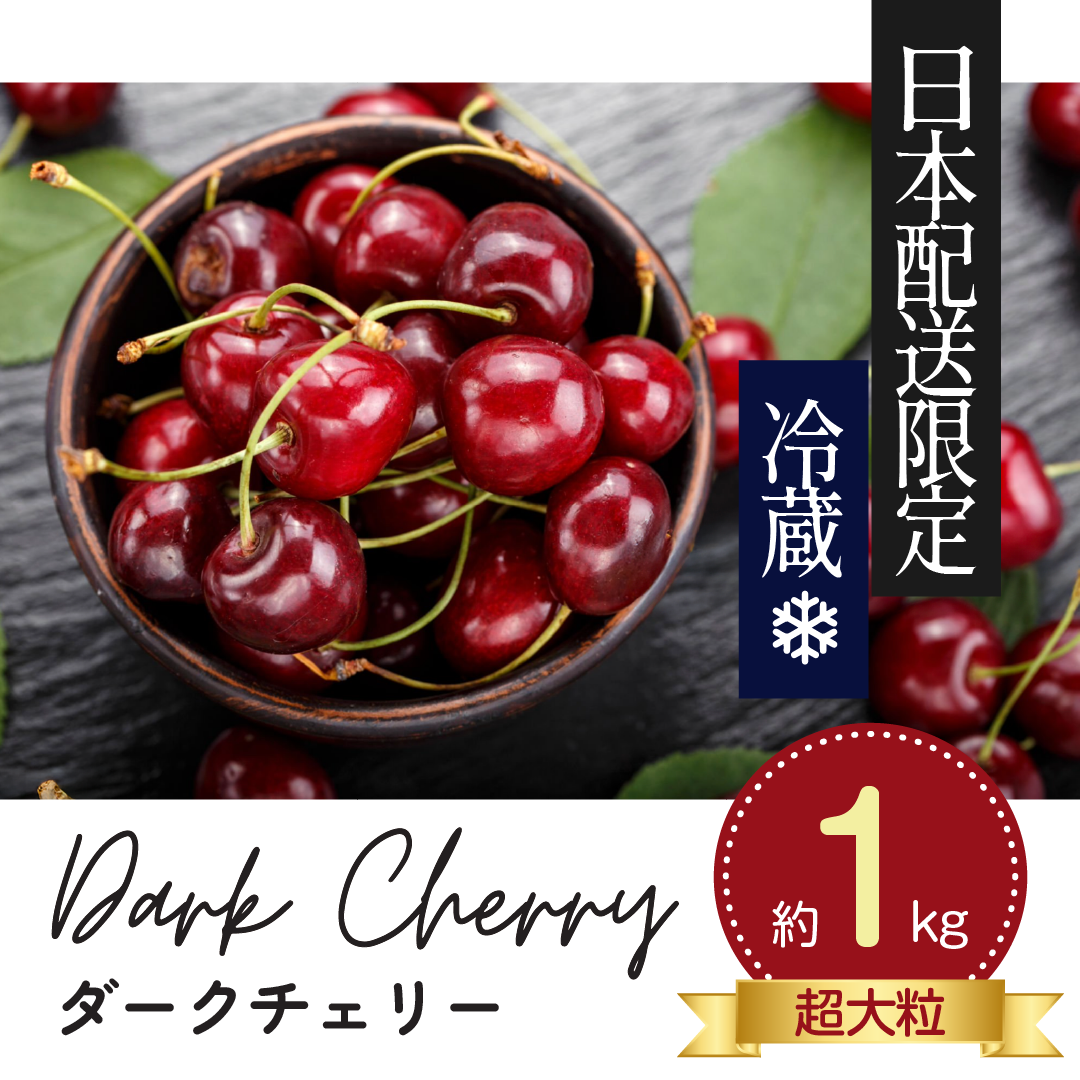 オービル農園 ダークチェリー 1kg ダークチェリー 2.2ポンド