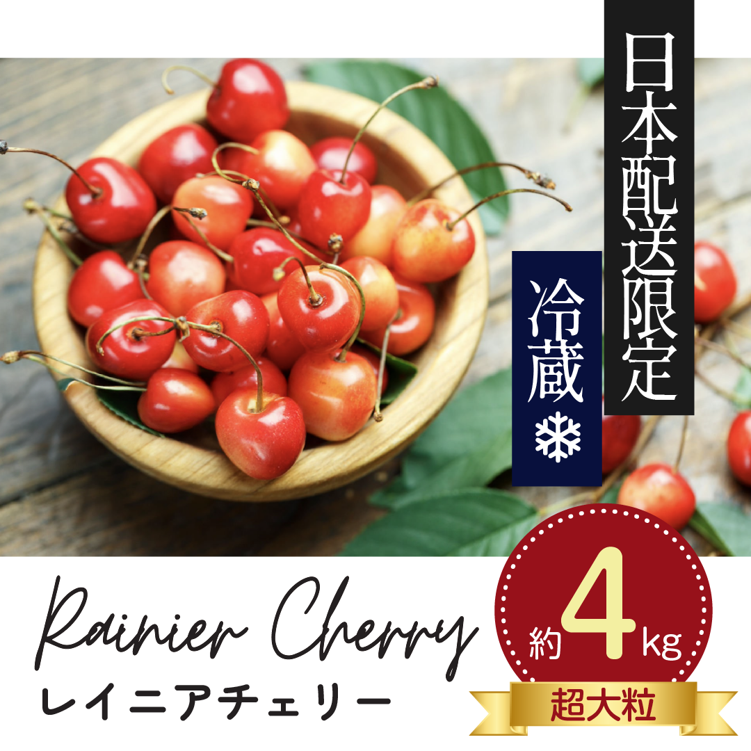 オービル農園 レイニアチェリー 4kg レーニアチェリー 8.8ポンド